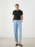 LC Waikiki Polo Neck Textured Women'S T-Shirt